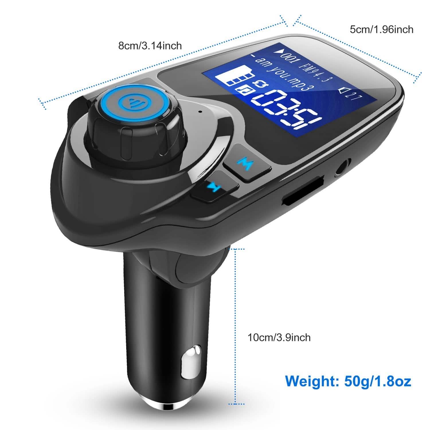 iMounTek Car Wireless FM Transmitter Automotive - Tophatter Daily Deals