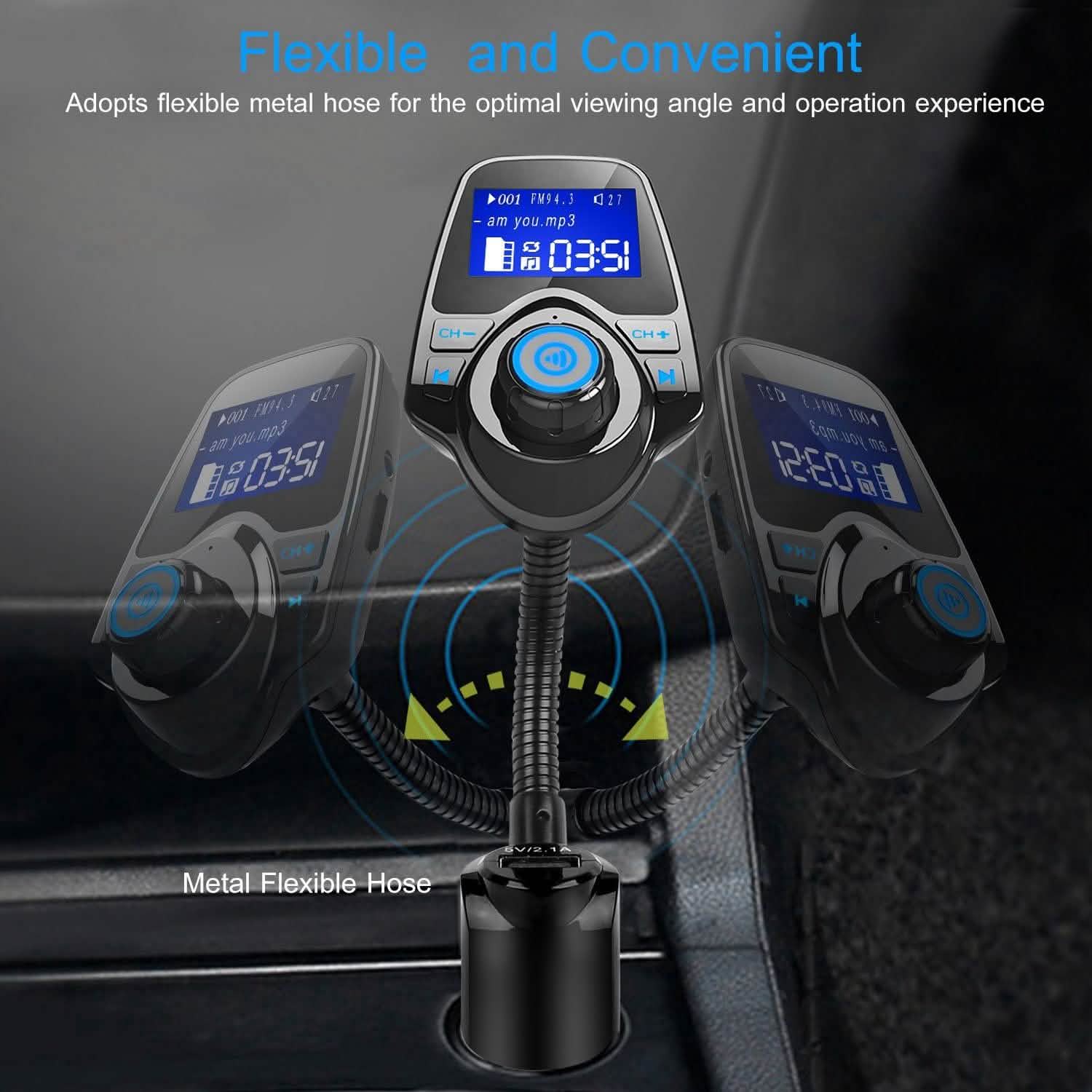 iMounTek Car Wireless FM Transmitter Automotive - Tophatter Daily Deals