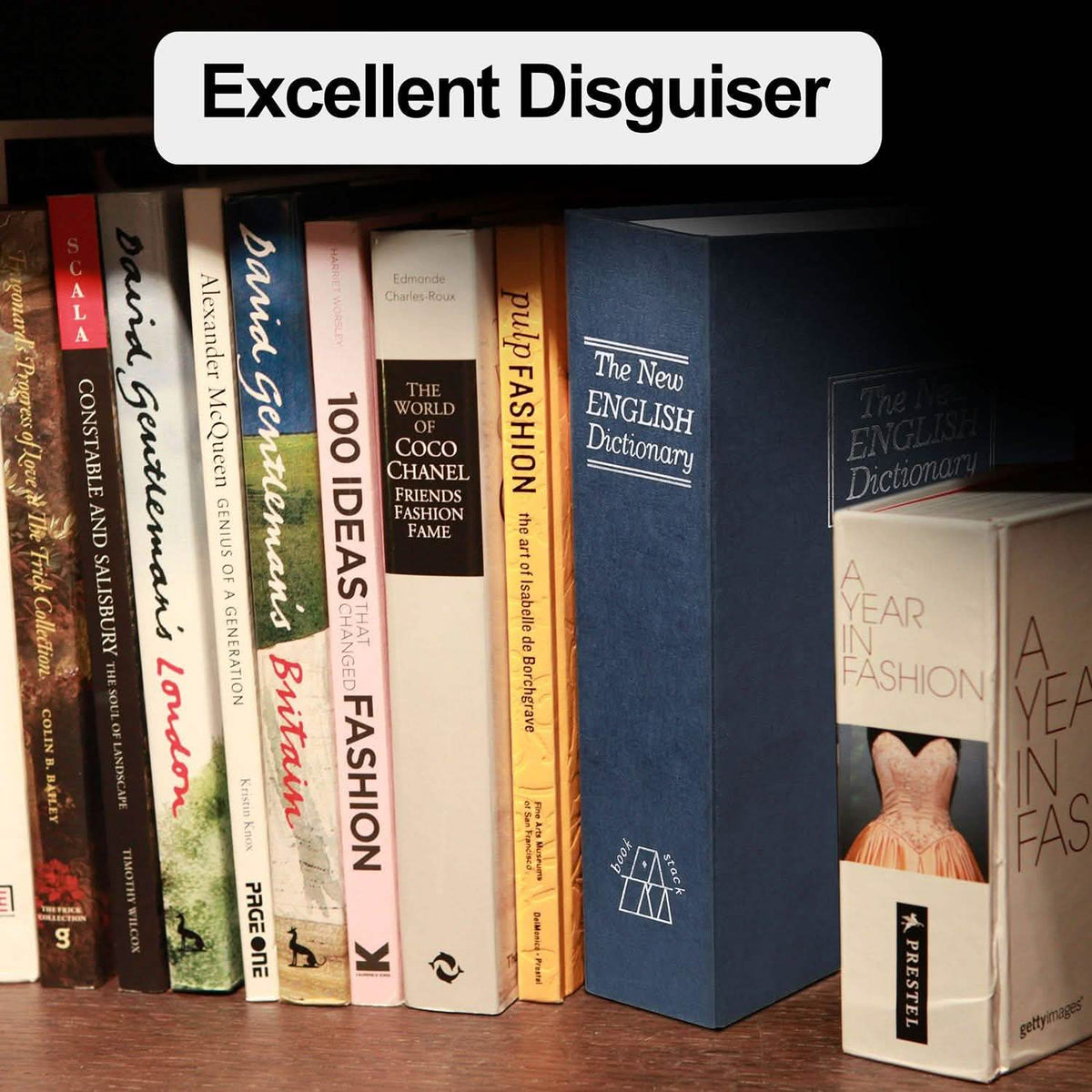 iMountek Dictionary Safe Secret Diversion Book Metal Box Storage & Organization - Tophatter Daily Deals