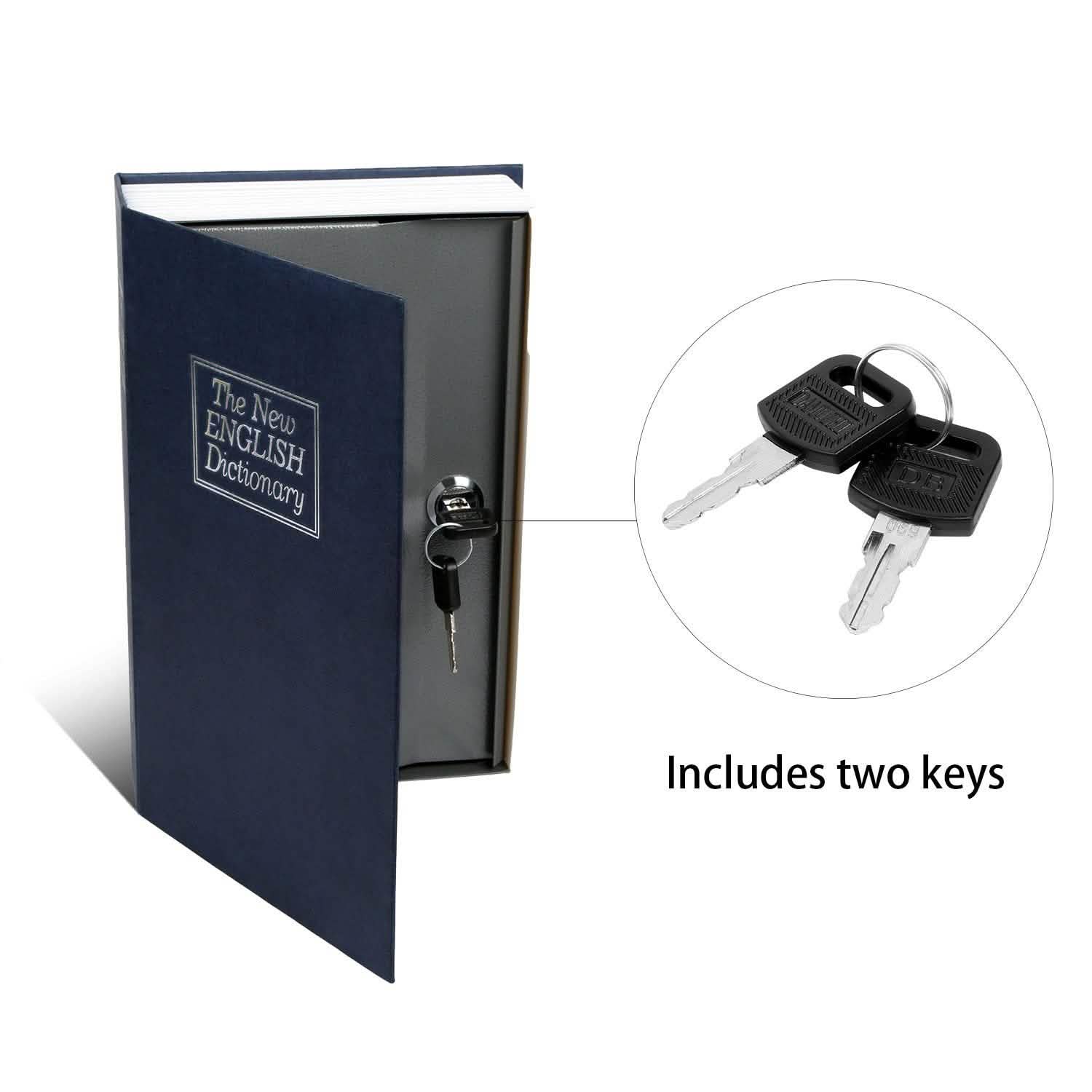 iMountek Dictionary Safe Secret Diversion Book Metal Box Storage & Organization - Tophatter Daily Deals