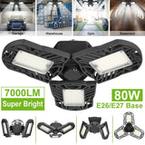 iMounTEK E26 /E27 80W 7000LM 6500K LED Garage Ceiling Light Indoor Lighting - Tophatter Daily Deals
