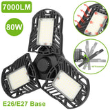 iMounTEK E26 /E27 80W 7000LM 6500K LED Garage Ceiling Light Indoor Lighting - Tophatter Daily Deals