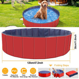 iMounTEK Foldable Pet Swimming Pool Pet Supplies - Tophatter Daily Deals