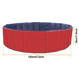 iMounTEK Foldable Pet Swimming Pool Pet Supplies - Tophatter Daily Deals
