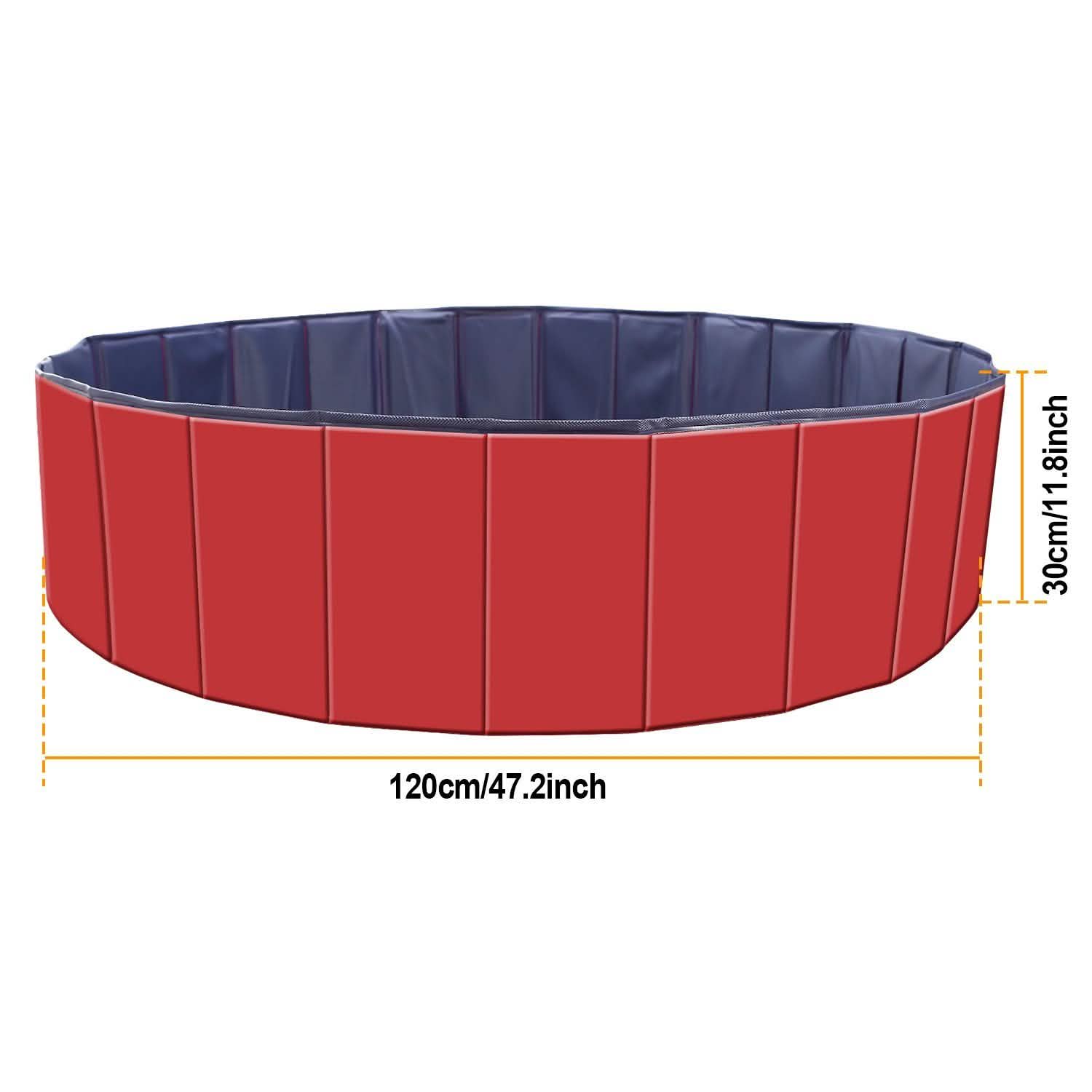 iMounTEK Foldable Pet Swimming Pool Pet Supplies - Tophatter Daily Deals