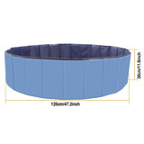 iMounTEK Foldable Pet Swimming Pool Pet Supplies - Tophatter Daily Deals