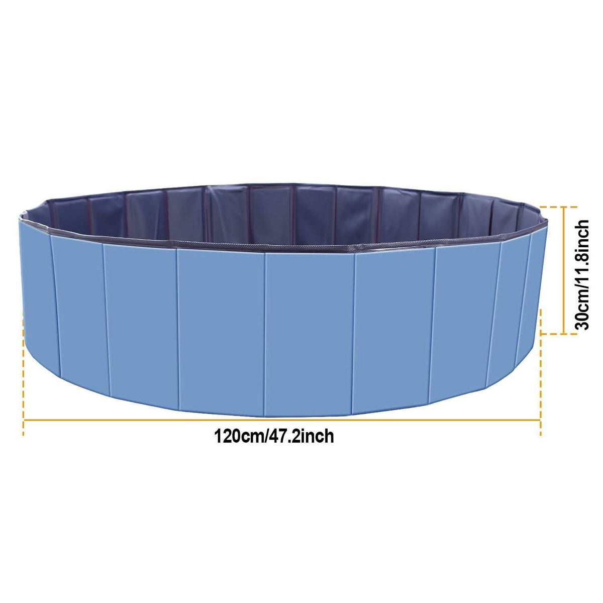 iMounTEK Foldable Pet Swimming Pool Pet Supplies - Tophatter Daily Deals