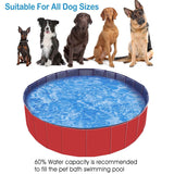 iMounTEK Foldable Pet Swimming Pool Pet Supplies - Tophatter Daily Deals
