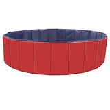 iMounTEK Foldable Pet Swimming Pool Red Pet Supplies - Tophatter Daily Deals