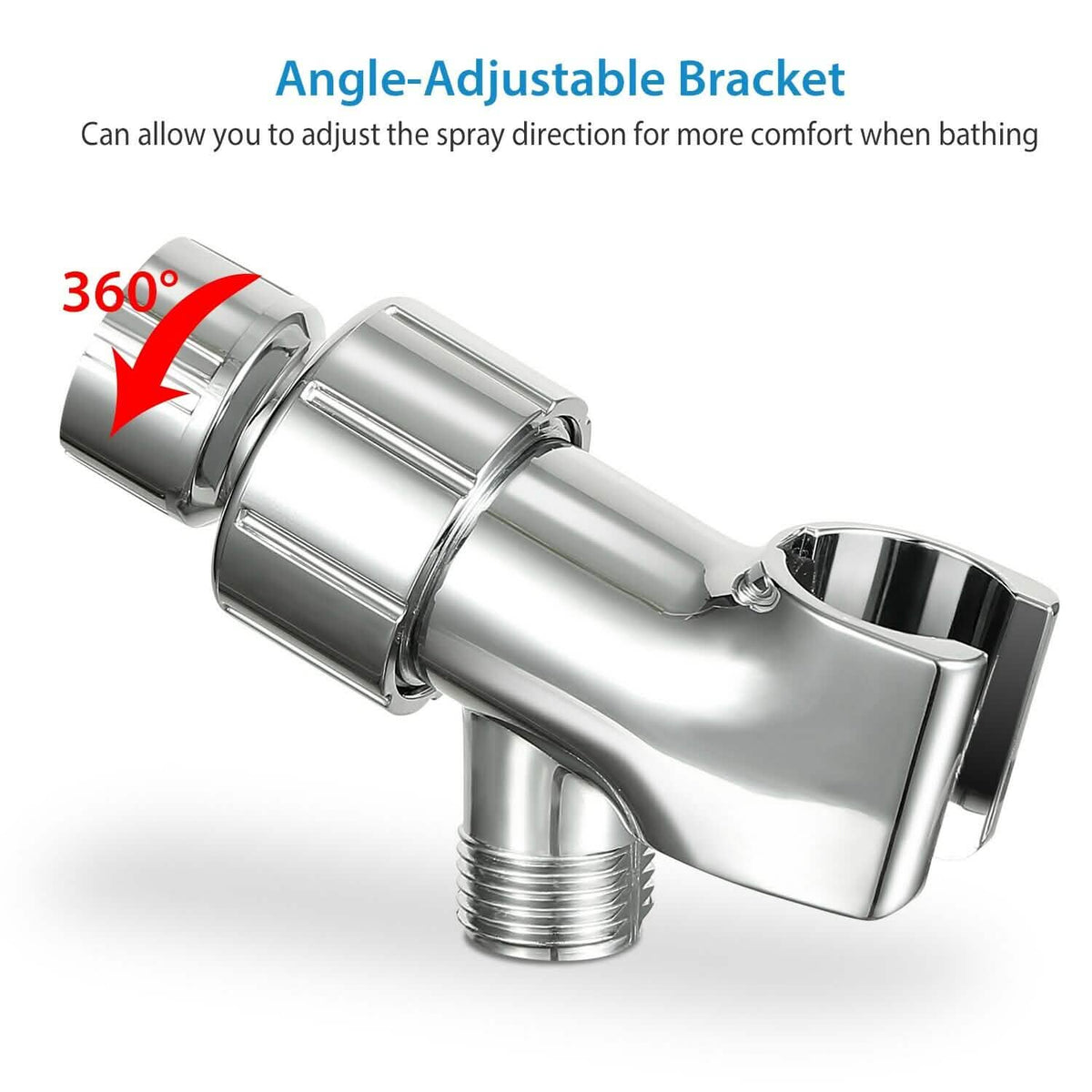 iMountek Handheld Stainless Shower Hand Bath - Tophatter Daily Deals