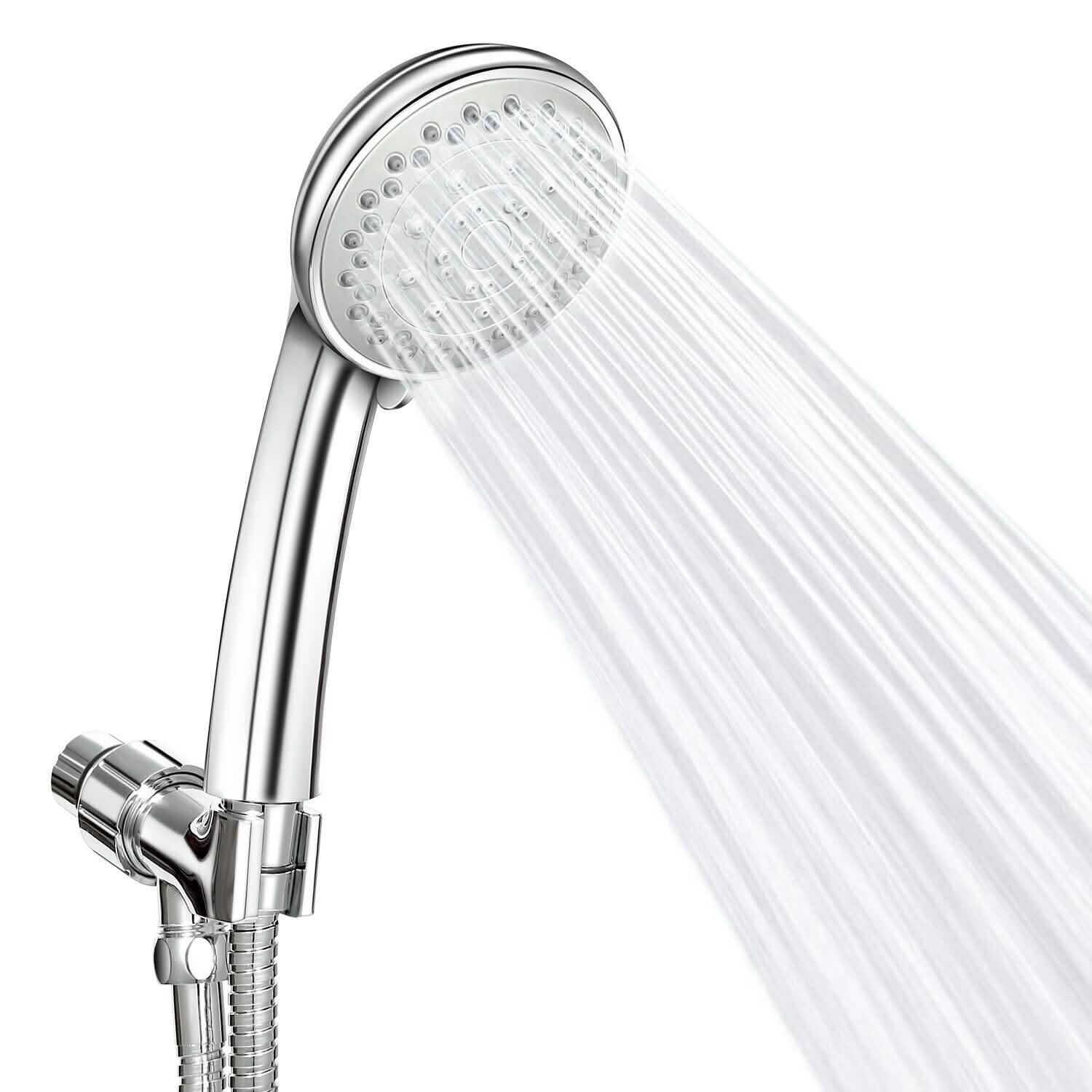 iMountek Handheld Stainless Shower Hand Bath - Tophatter Daily Deals