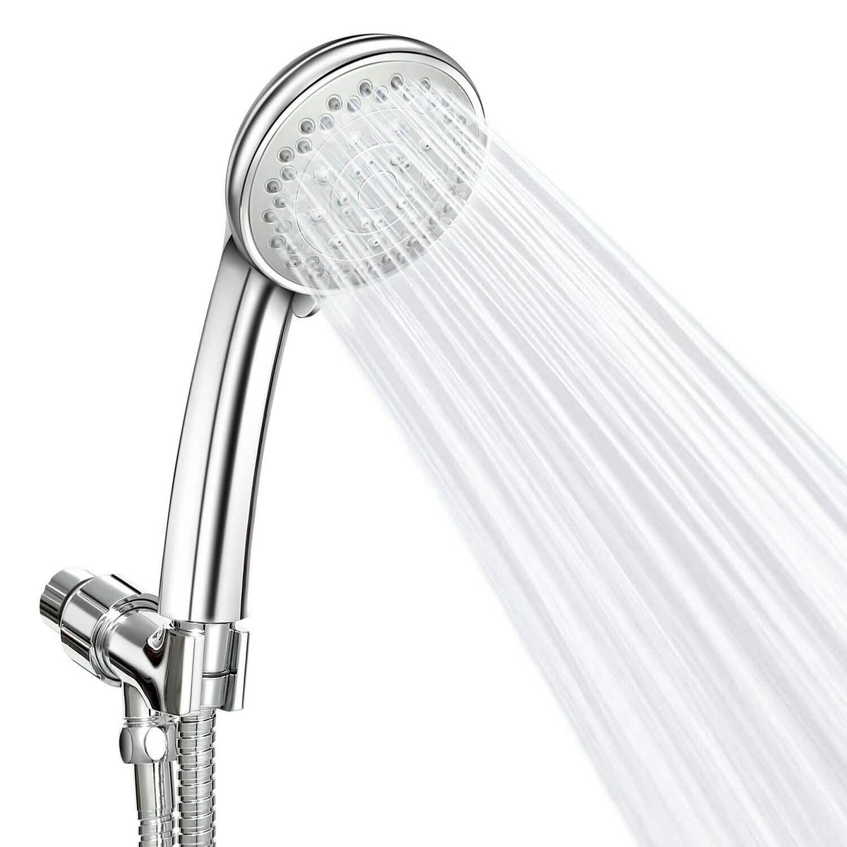 iMountek Handheld Stainless Shower Hand Bath - Tophatter Daily Deals