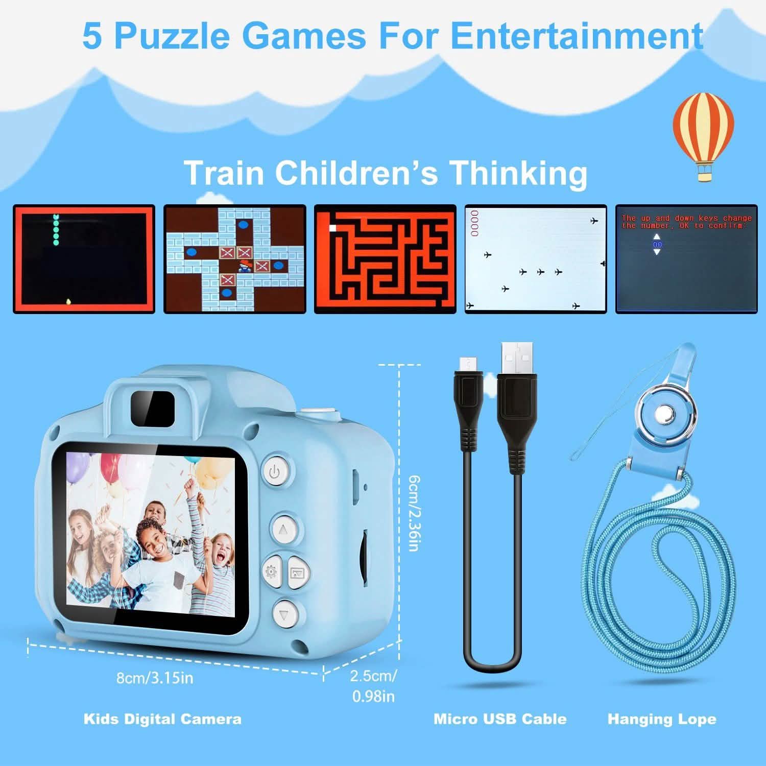 iMountek Kids Digital Camera Cameras & Drones - Tophatter Daily Deals