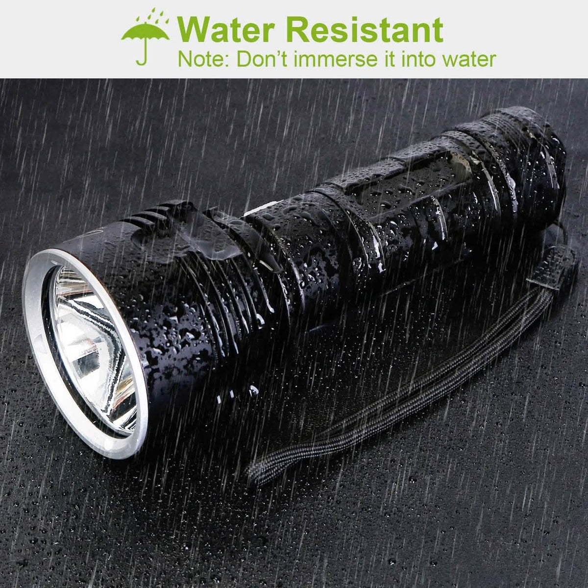 iMounTEK LED Flashlight with 3 Lighting Modes Outdoor Recreation - Tophatter Daily Deals