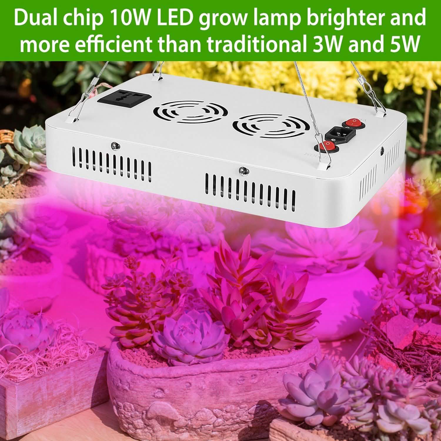 iMountek LED Plant Grow Lights 1000W Garden & Patio - Tophatter Daily Deals