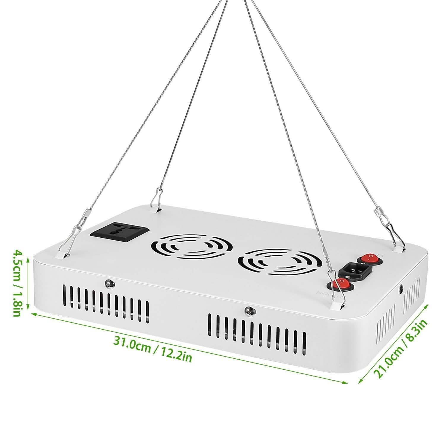 iMountek LED Plant Grow Lights 1000W Garden & Patio - Tophatter Daily Deals