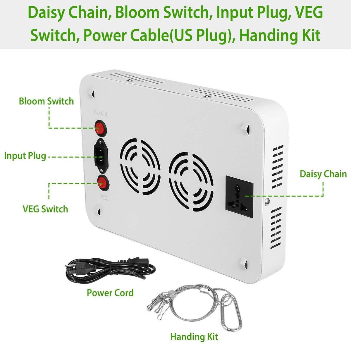 iMountek LED Plant Grow Lights 1000W Garden & Patio - Tophatter Daily Deals