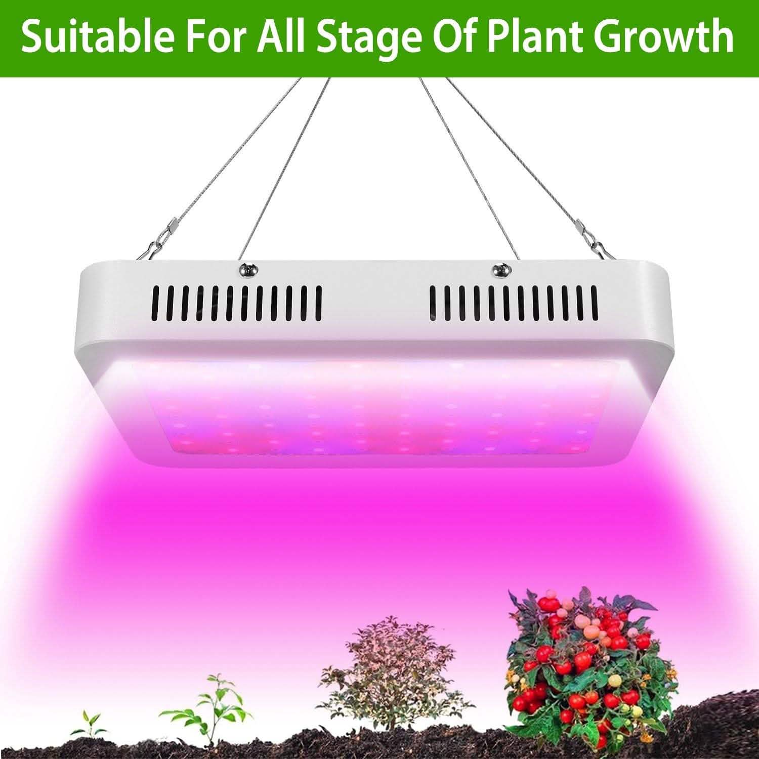 iMountek LED Plant Grow Lights 1000W Garden & Patio - Tophatter Daily Deals