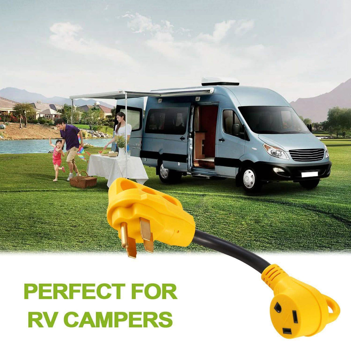iMounTEK RV Electrical Dogbone Converter Automotive - Tophatter Daily Deals