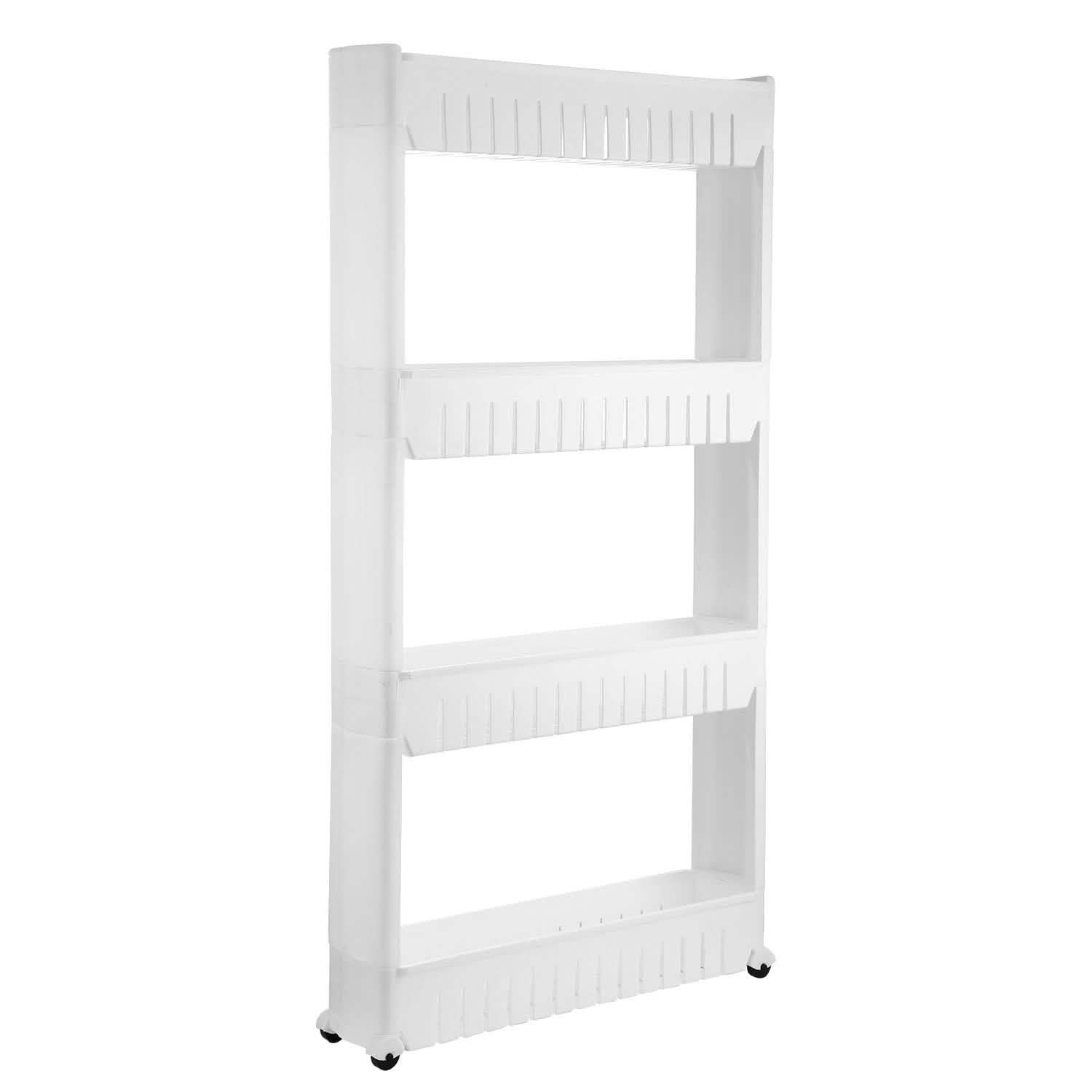 iMounTEK Slim Storage Cart 4-Tier Storage & Organization - Tophatter Daily Deals