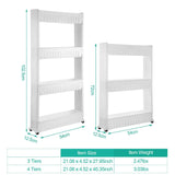 iMounTEK Slim Storage Cart Storage & Organization - Tophatter Daily Deals