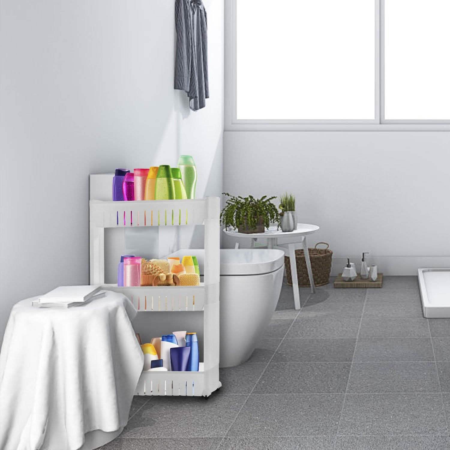 iMounTEK Slim Storage Cart Storage & Organization - Tophatter Daily Deals