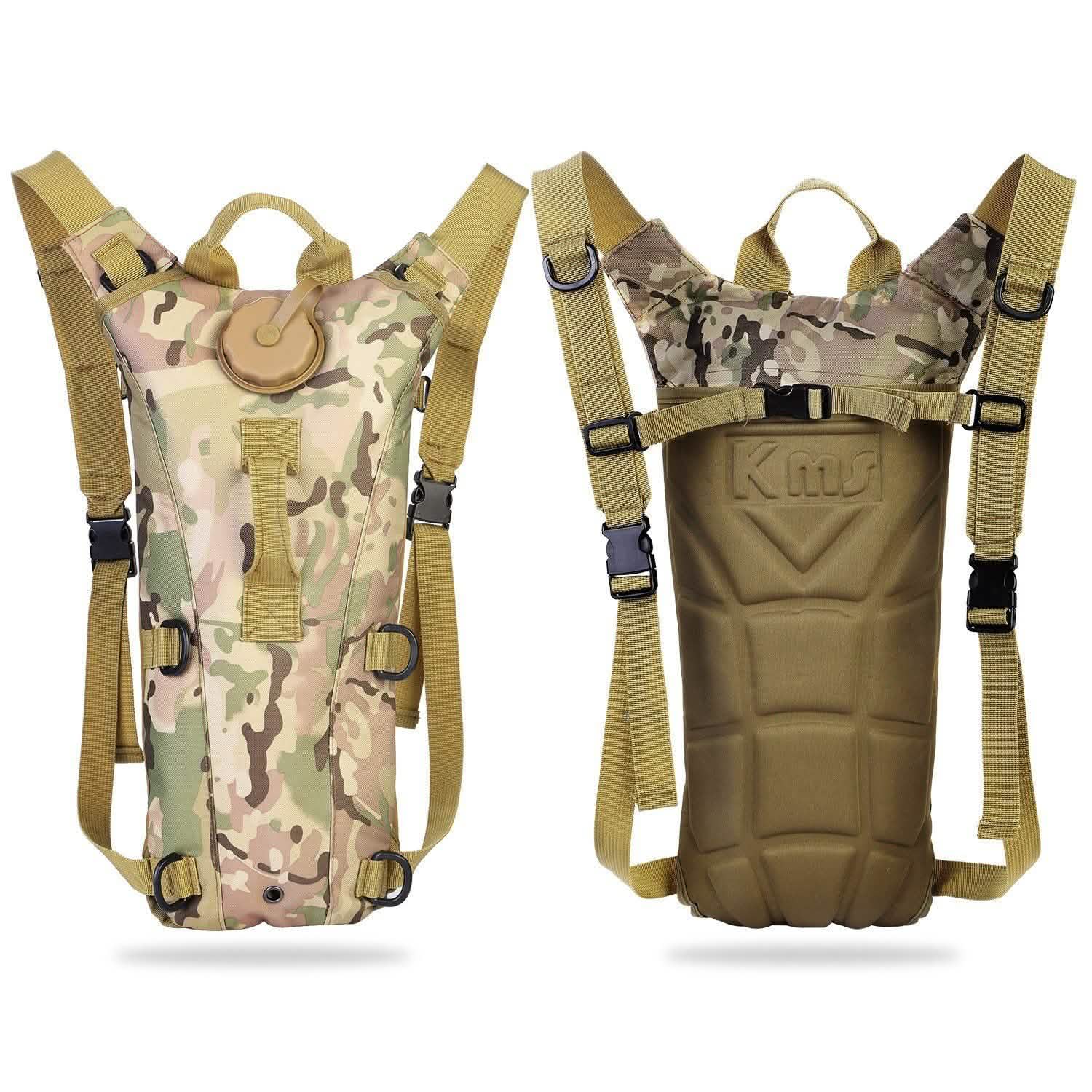 iMountek Tactical Hydration Pack 3L Water Bladder Outdoor Recreation - Tophatter Daily Deals
