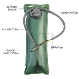 iMountek Tactical Hydration Pack 3L Water Bladder Outdoor Recreation - Tophatter Daily Deals