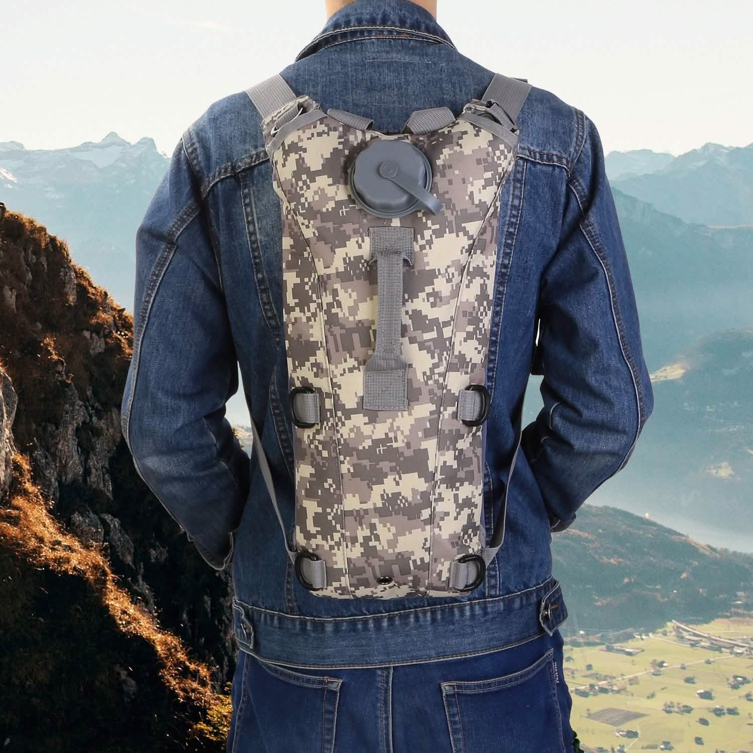 iMountek Tactical Hydration Pack 3L Water Bladder Outdoor Recreation - Tophatter Daily Deals