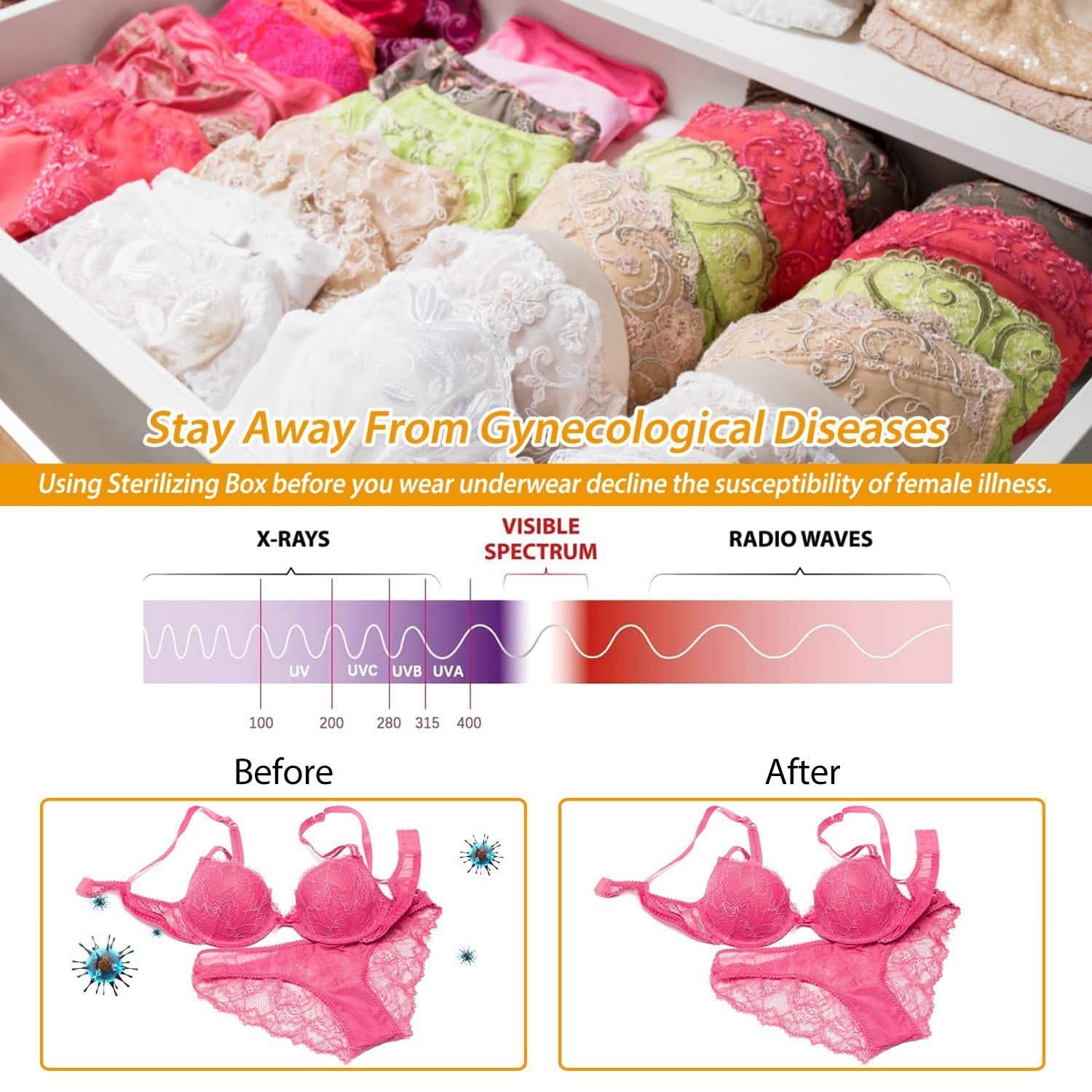 iMounTek UV Disinfection Bag Face Masks & PPE - Tophatter Daily Deals