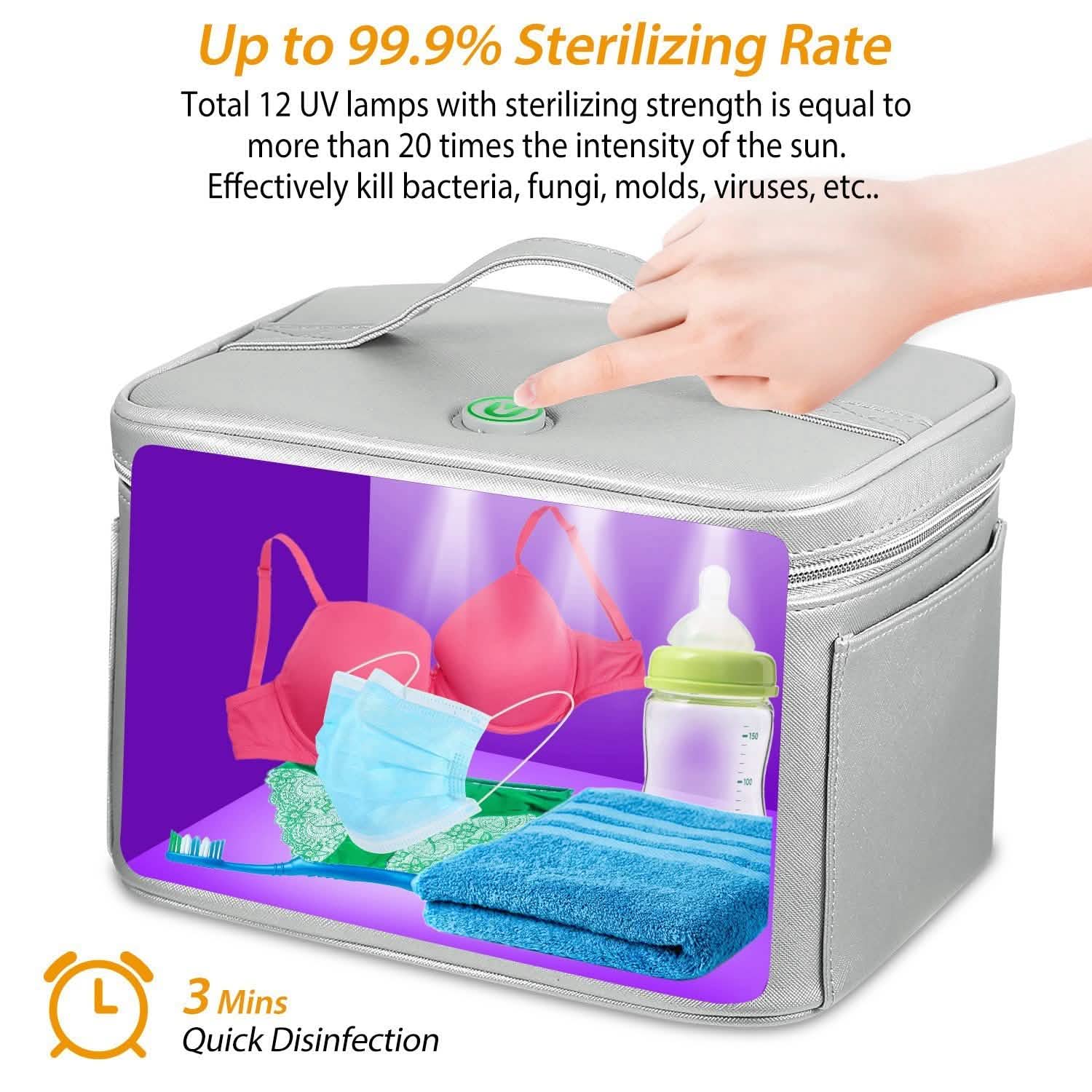 iMounTek UV Disinfection Bag Face Masks & PPE - Tophatter Daily Deals