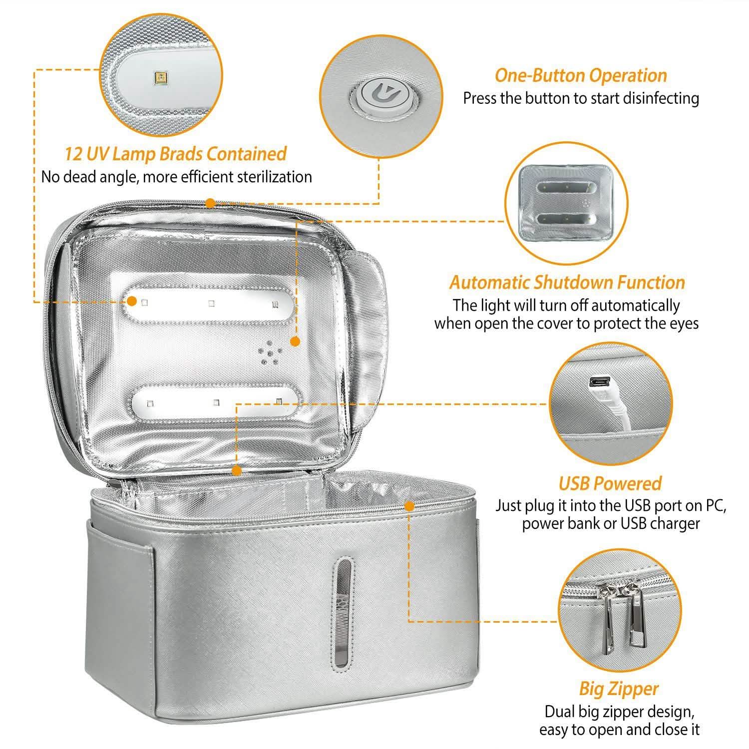 iMounTek UV Disinfection Bag Face Masks & PPE - Tophatter Daily Deals