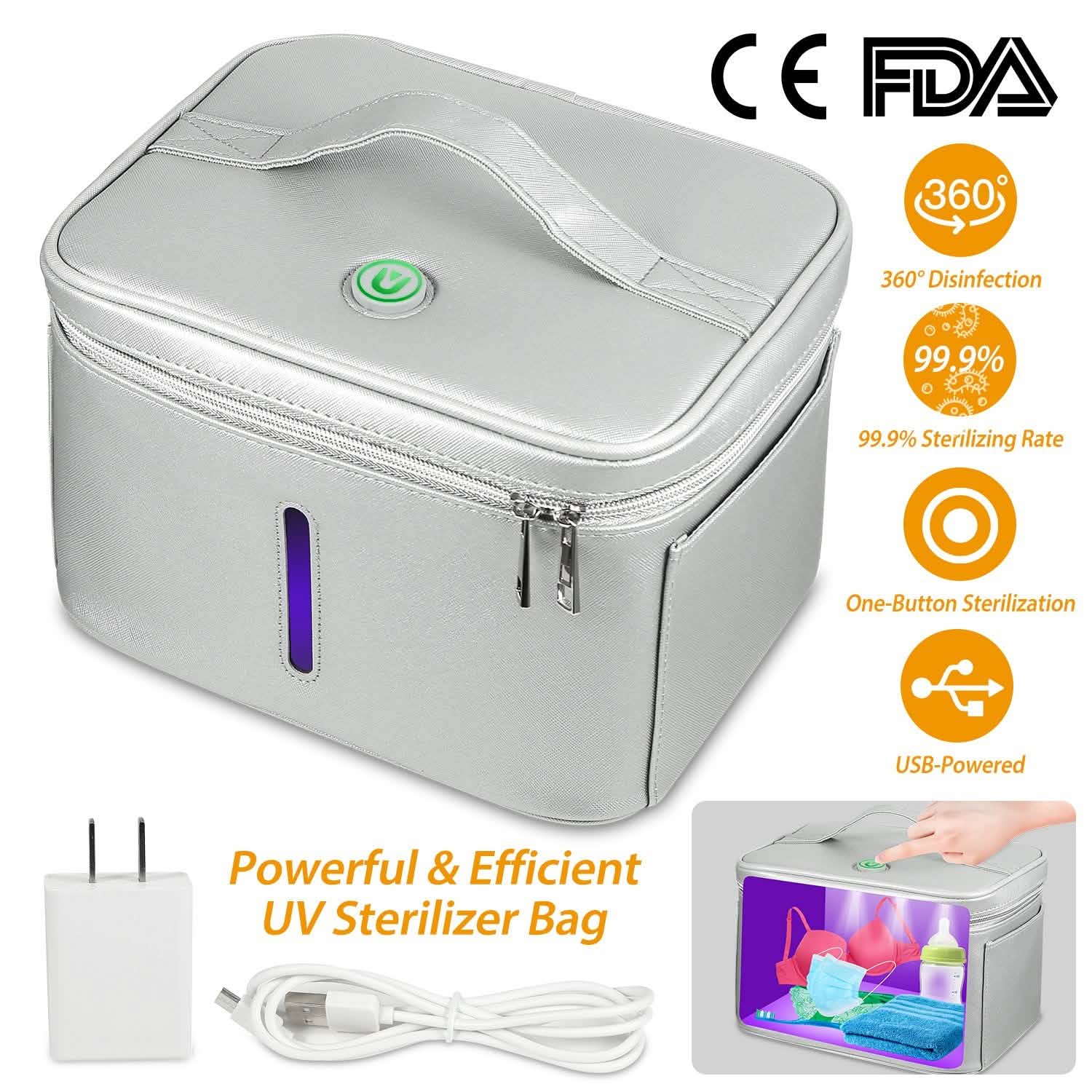 iMounTek UV Disinfection Bag Face Masks & PPE - Tophatter Daily Deals