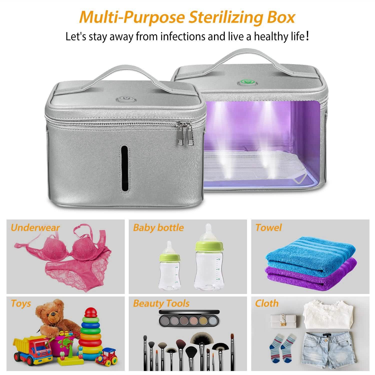 iMounTek UV Disinfection Bag Face Masks & PPE - Tophatter Daily Deals