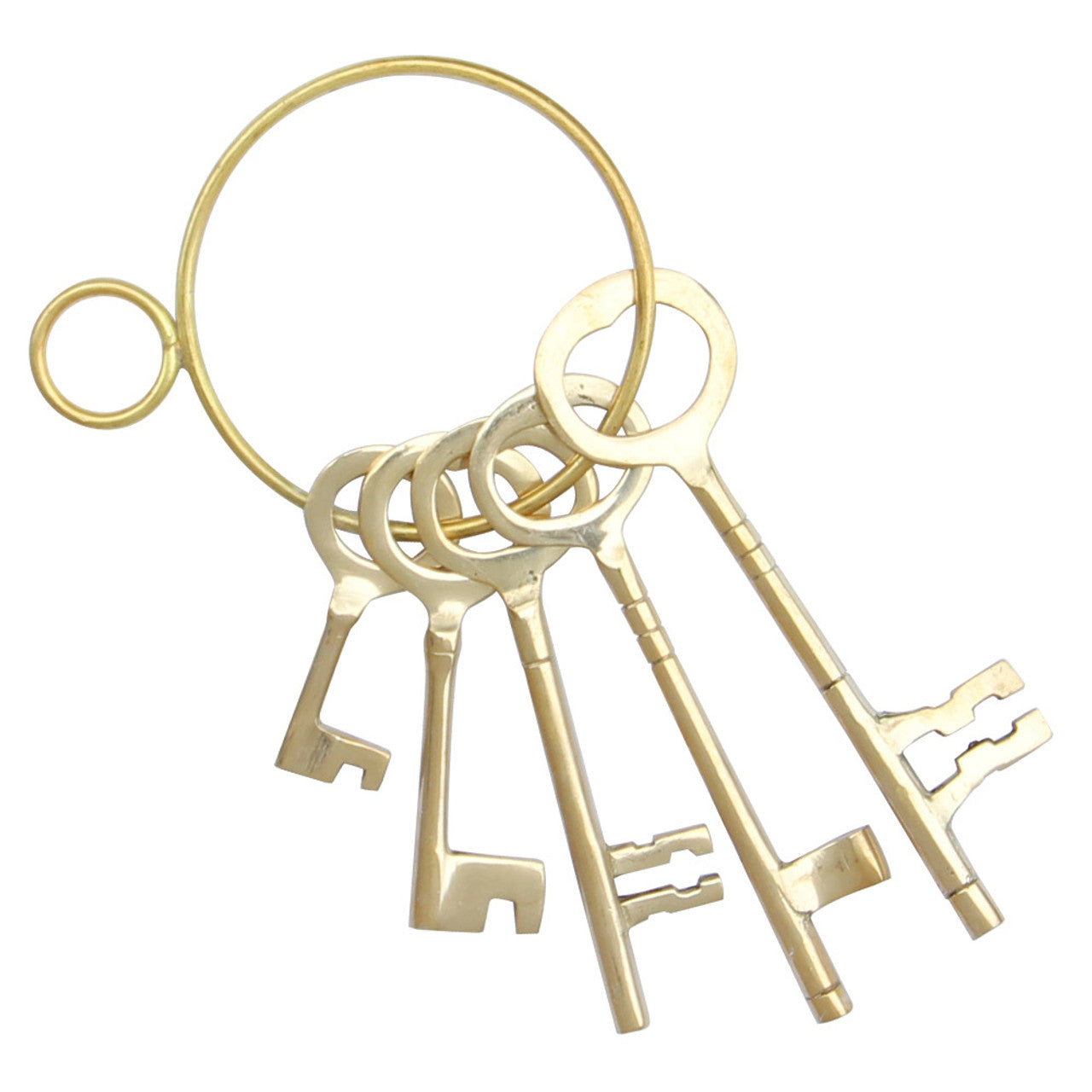 Infamous Brass Carlisle Castle Dungeon Keys Historical Period - Tophatter Daily Deals