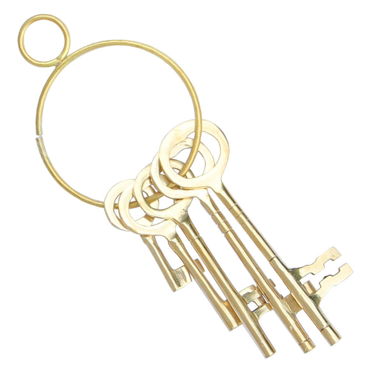Infamous Brass Carlisle Castle Dungeon Keys Historical Period - Tophatter Daily Deals