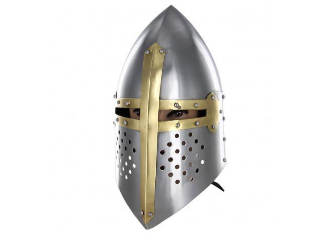 Medieval 20G Knights Sugarloaf Helmet historical period - Tophatter Daily Deals