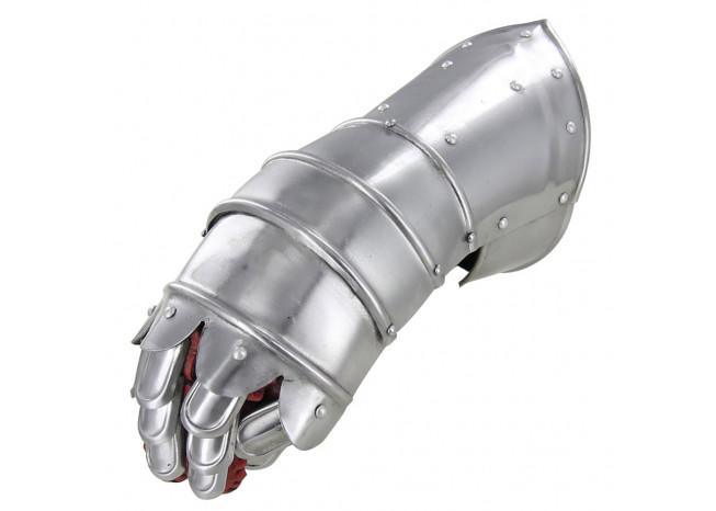 Medieval Knights 20g Field Gauntlets historical period - Tophatter Daily Deals