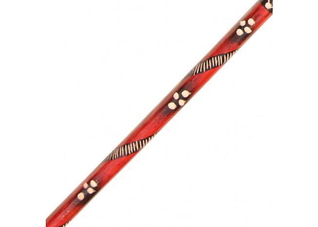 Handcrafted Eucalyptus Tribal Wars Walking Cane novelty items - Tophatter Daily Deals