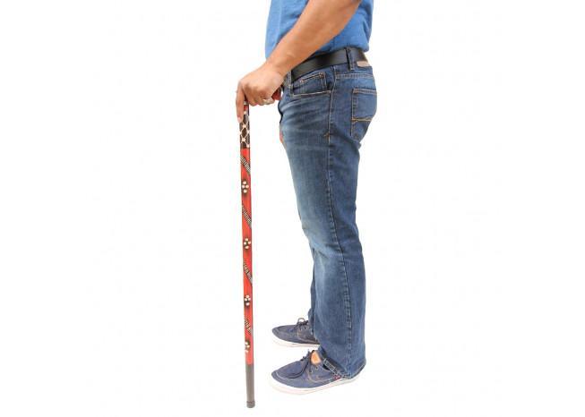 Handcrafted Eucalyptus Tribal Wars Walking Cane novelty items - Tophatter Daily Deals