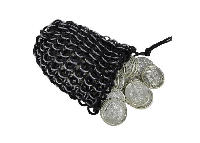 Dark Ages Tempt Fate Chainmail Dice Bag historical period - Tophatter Daily Deals