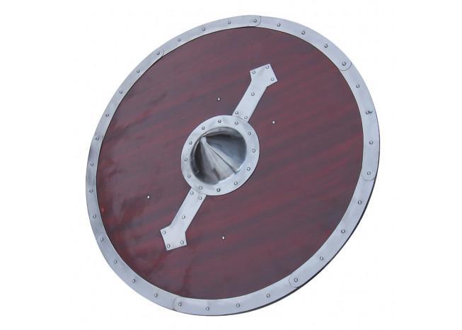 Handcrafted Viking Legacy Battle Shield historical period - Tophatter Daily Deals