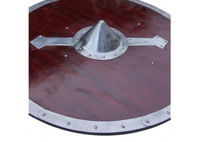 Handcrafted Viking Legacy Battle Shield historical period - Tophatter Daily Deals