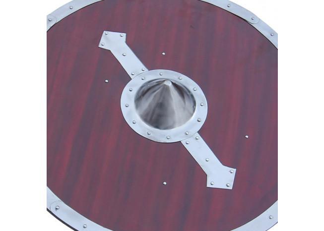 Handcrafted Viking Legacy Battle Shield historical period - Tophatter Daily Deals