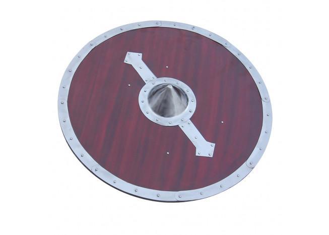 Handcrafted Viking Legacy Battle Shield historical period - Tophatter Daily Deals