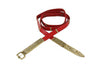 Medieval Lady in Red Leather Belt historical period - Tophatter Daily Deals