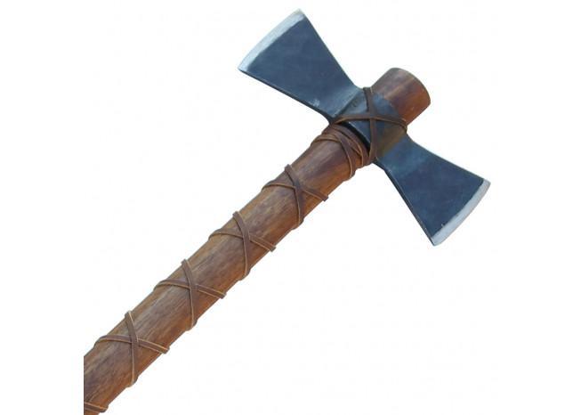 Hand Forged Fury of Atla Viking Axe historical period - Tophatter Daily Deals