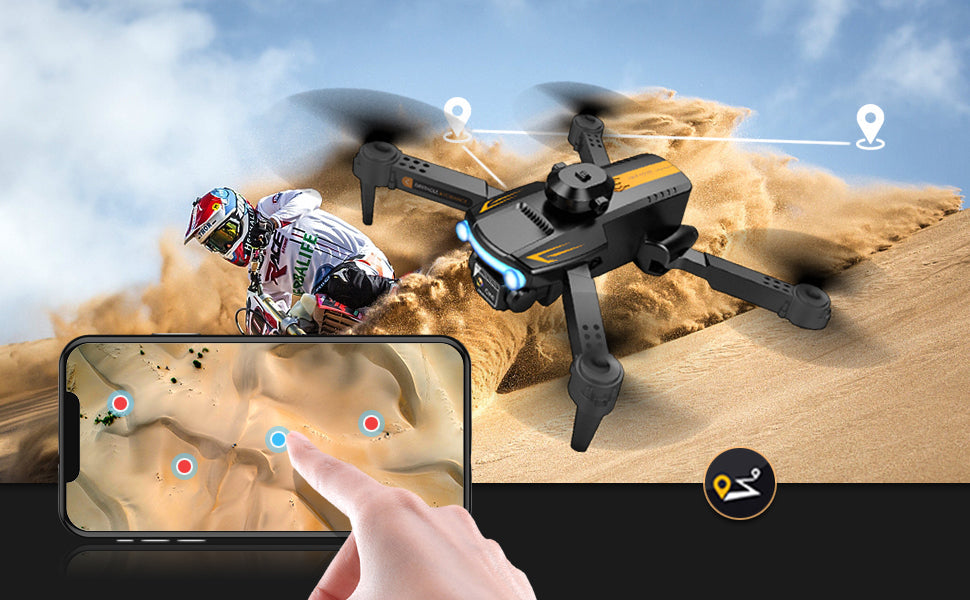 INDOOR DRONE (XT2) 4K HD PHOTO/VIDEO WITH CONTROL - Tophatter's Army Deals GADGETS - Tophatter Daily Deals