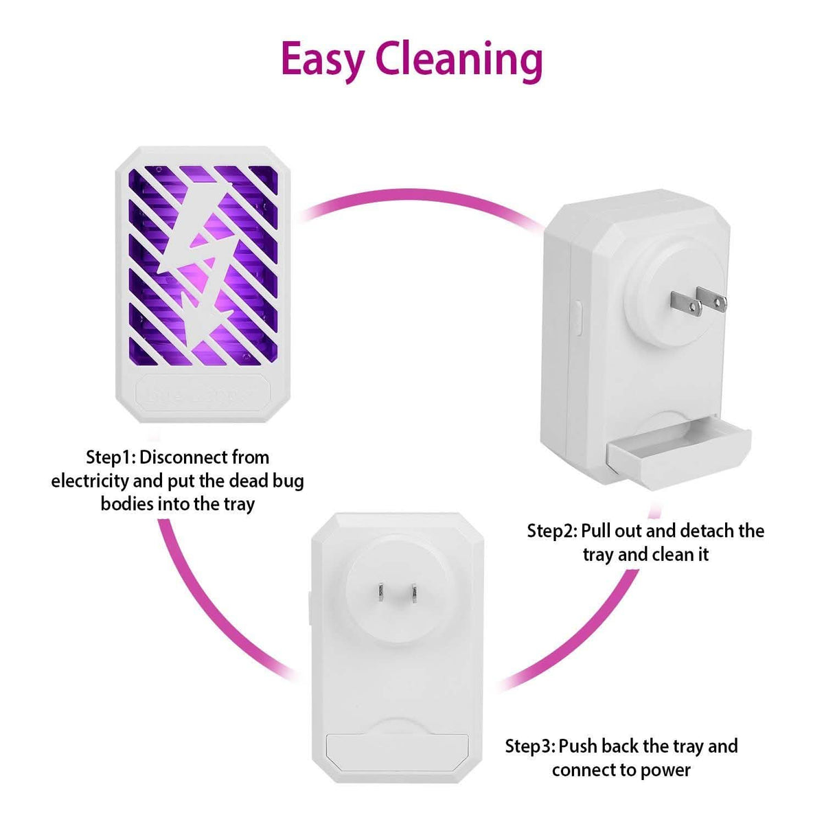 Indoor Plug In Bug Electric Zapper Pest Control - Tophatter Daily Deals