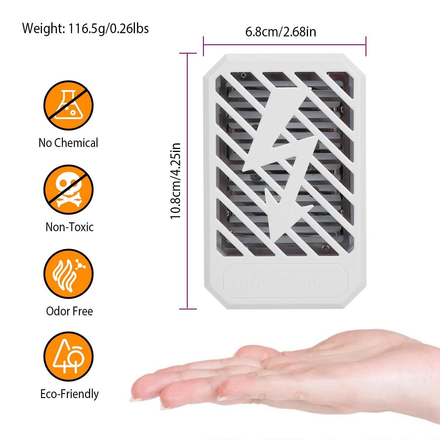 Indoor Plug In Bug Electric Zapper Pest Control - Tophatter Daily Deals